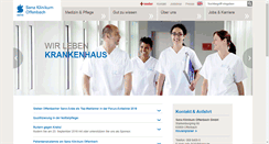 Desktop Screenshot of klinikum-offenbach.de